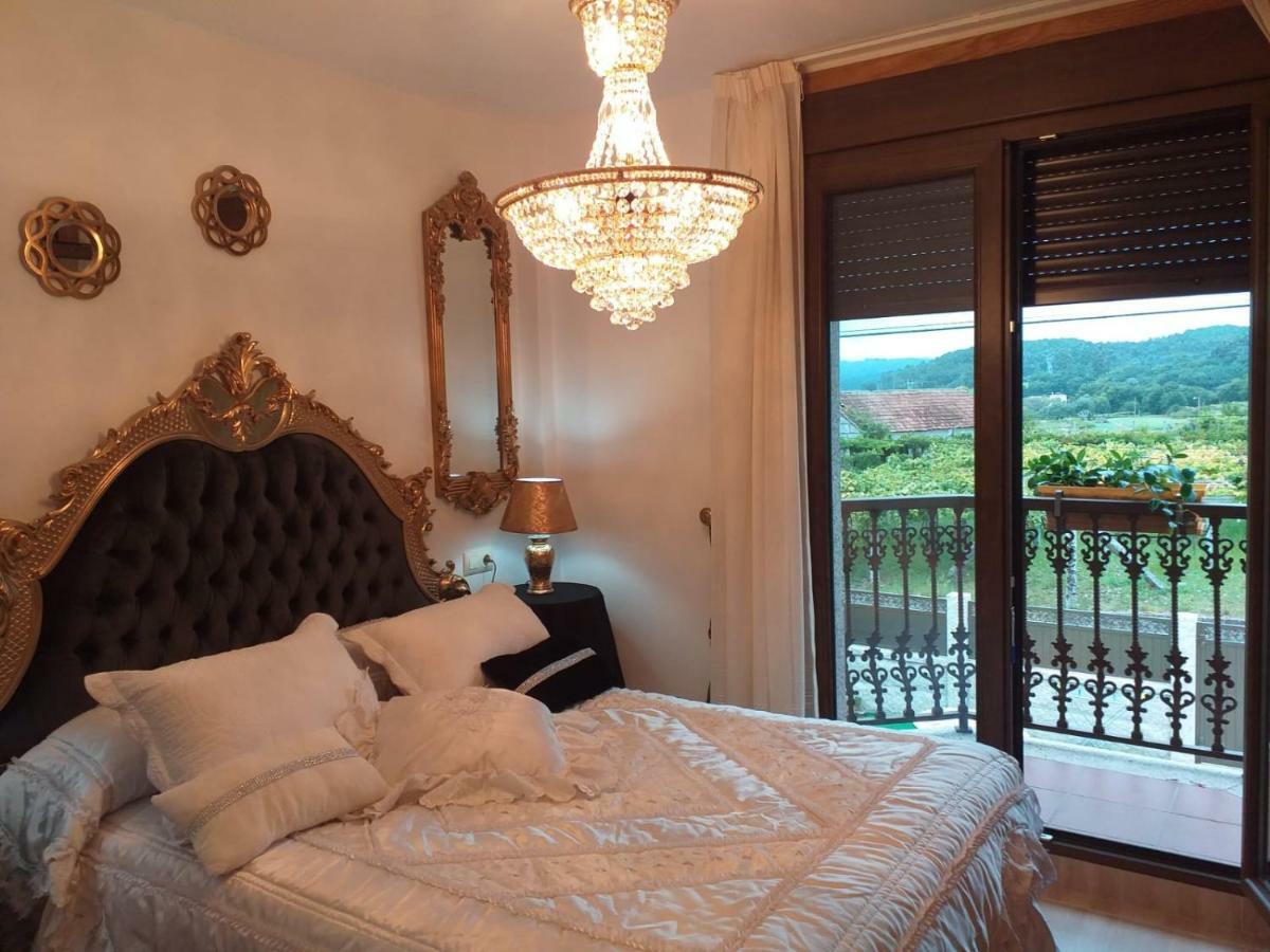 Villa Casa Victoria Garden Con Jacuzzi Y Piscina Caldas De Reis Exterior foto